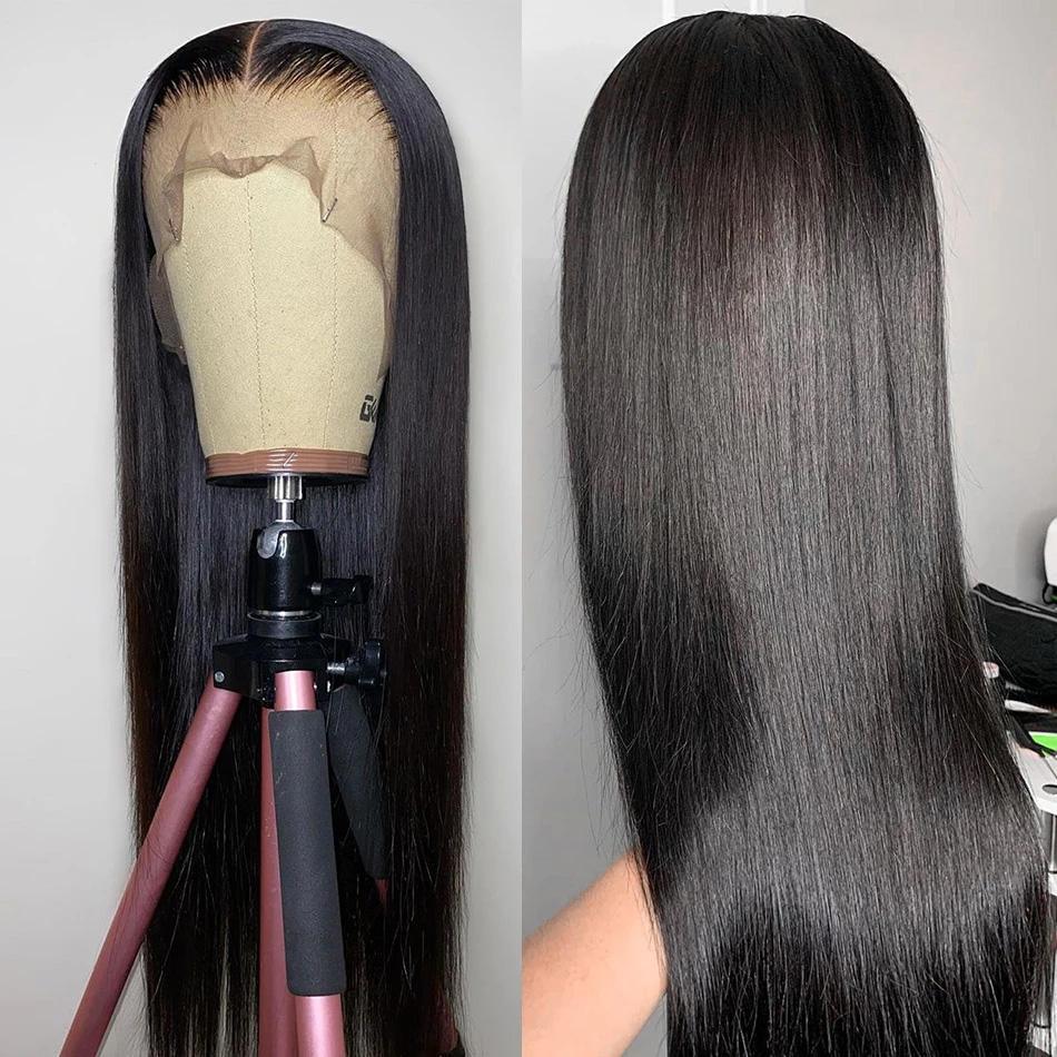 Straight Human Hair Lace Wig