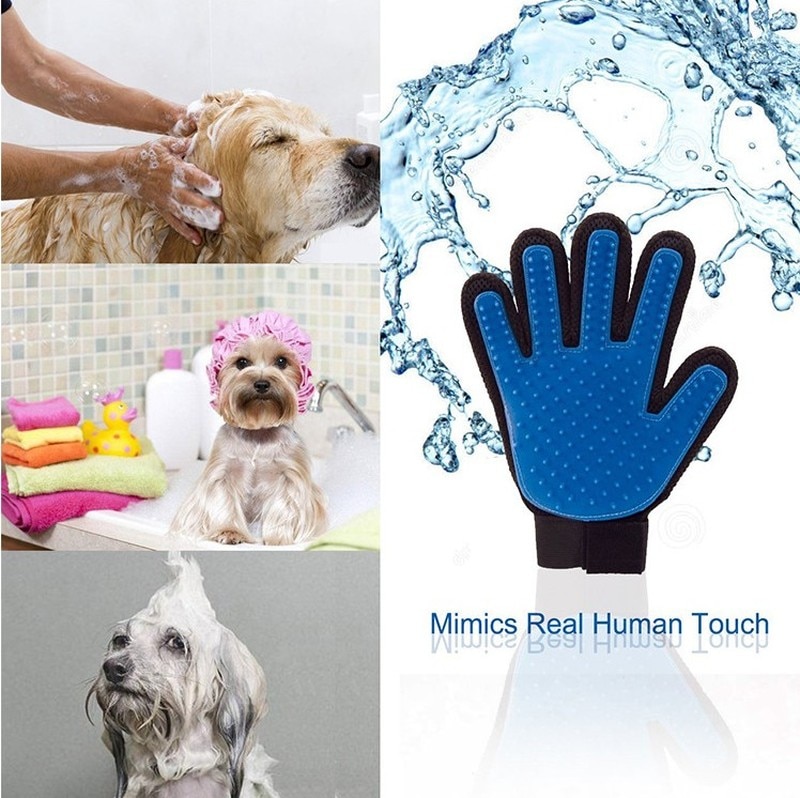 Pet Grooming Glove Left Right Hand