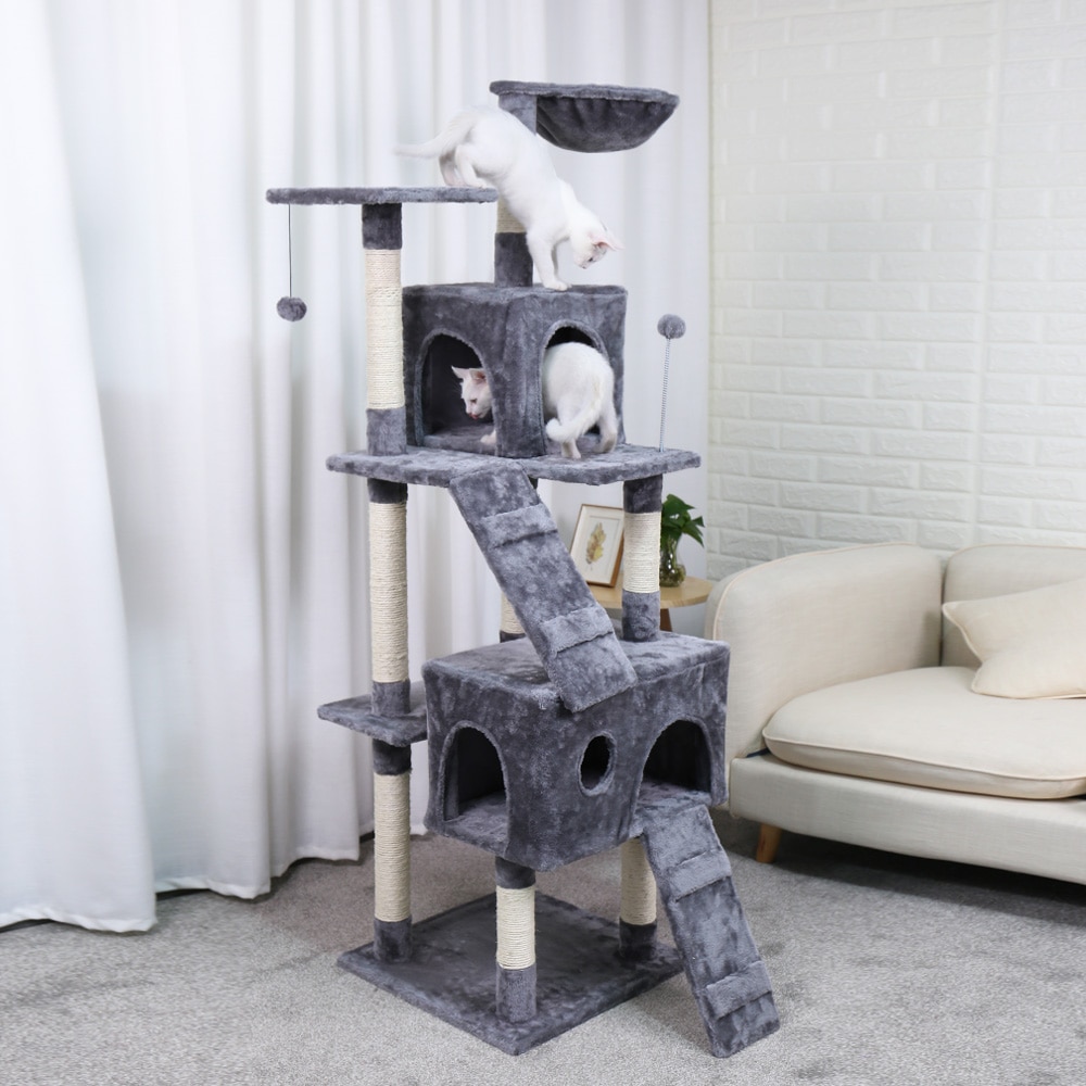 Cat's Plush Tree House