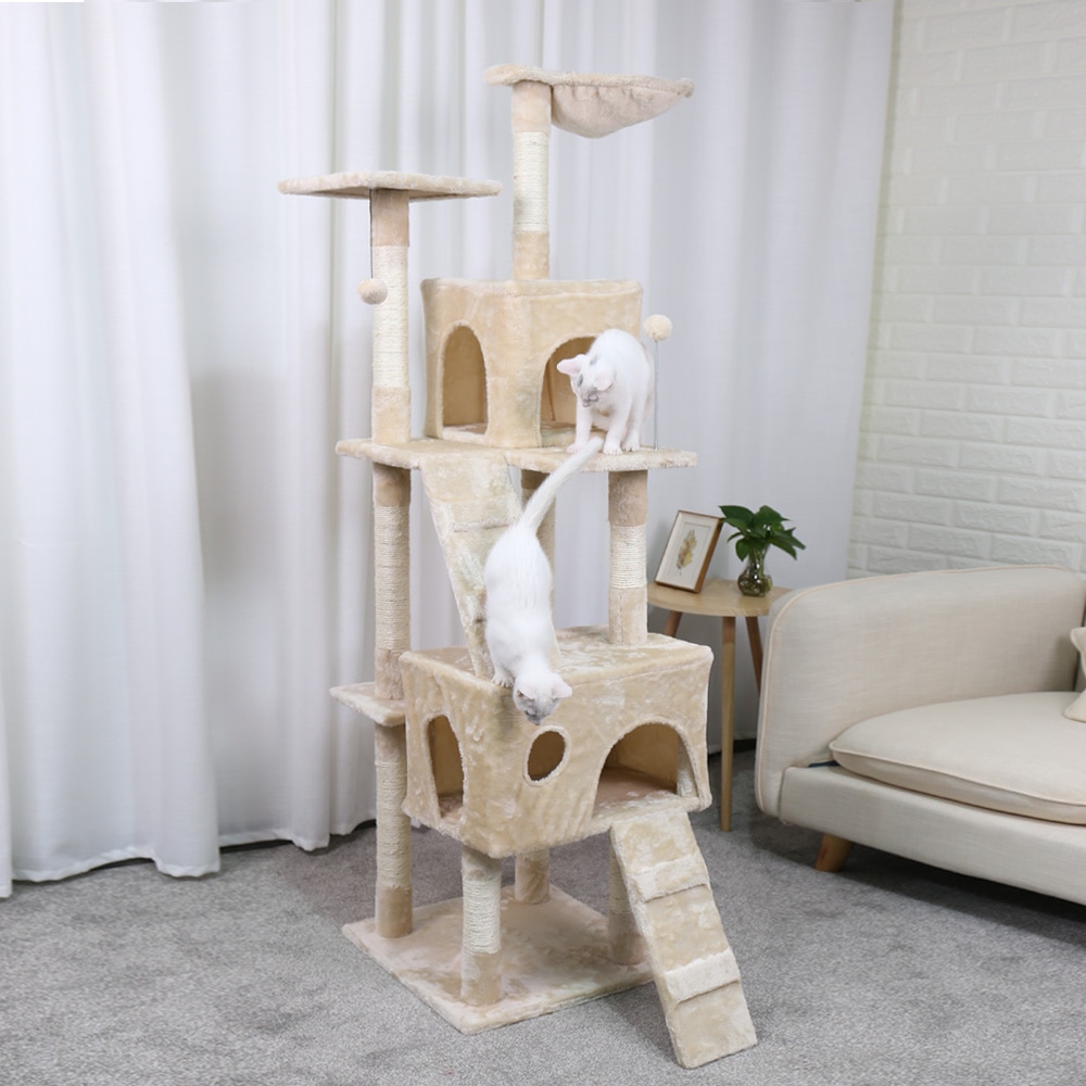 Cat's Plush Tree House