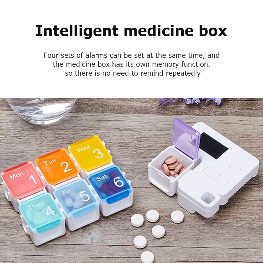 7 Days Smart Pill Organizer