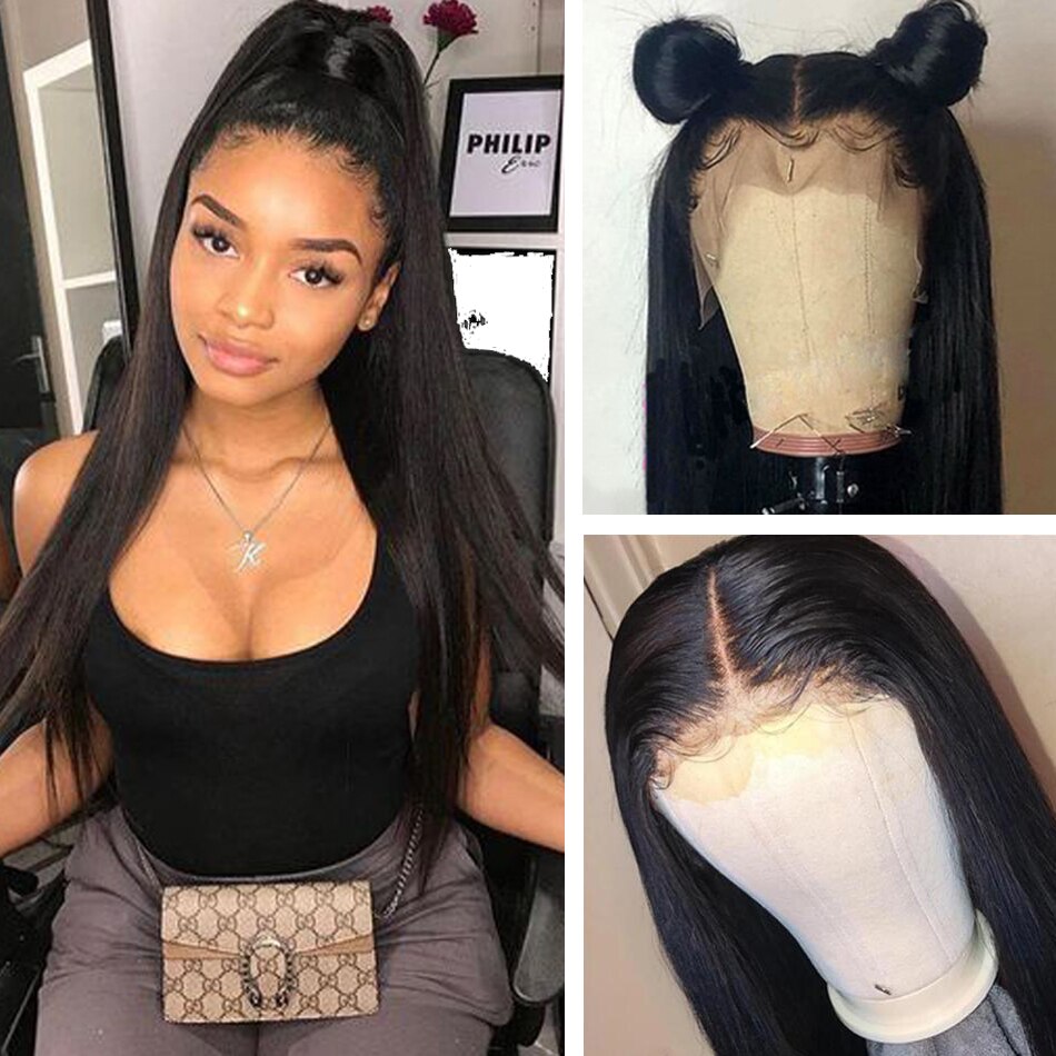 Straight Lace Front Human Hair Wig