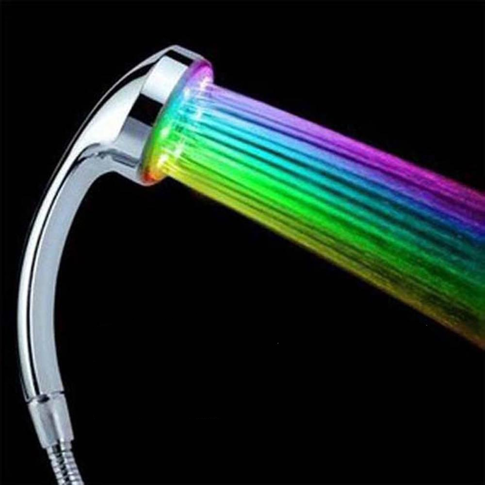 Colorful Glowing LED Shower Head