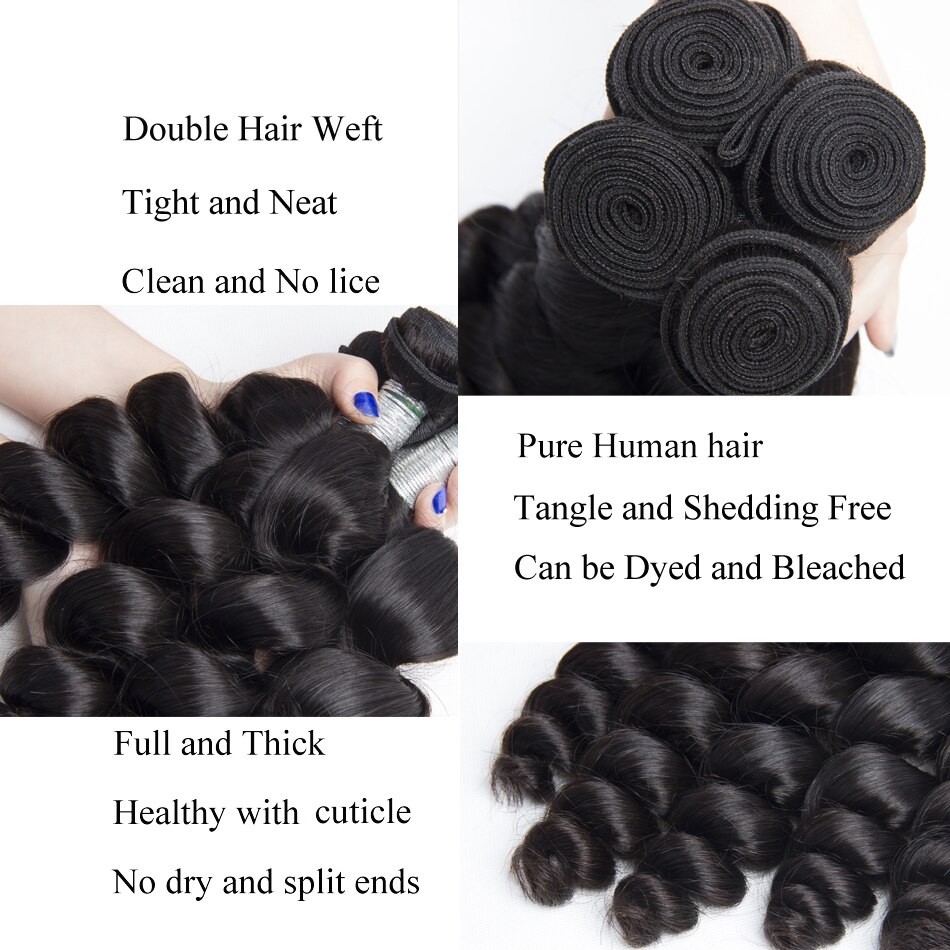 Loose Deep Wave Peruvian Hair Bundles