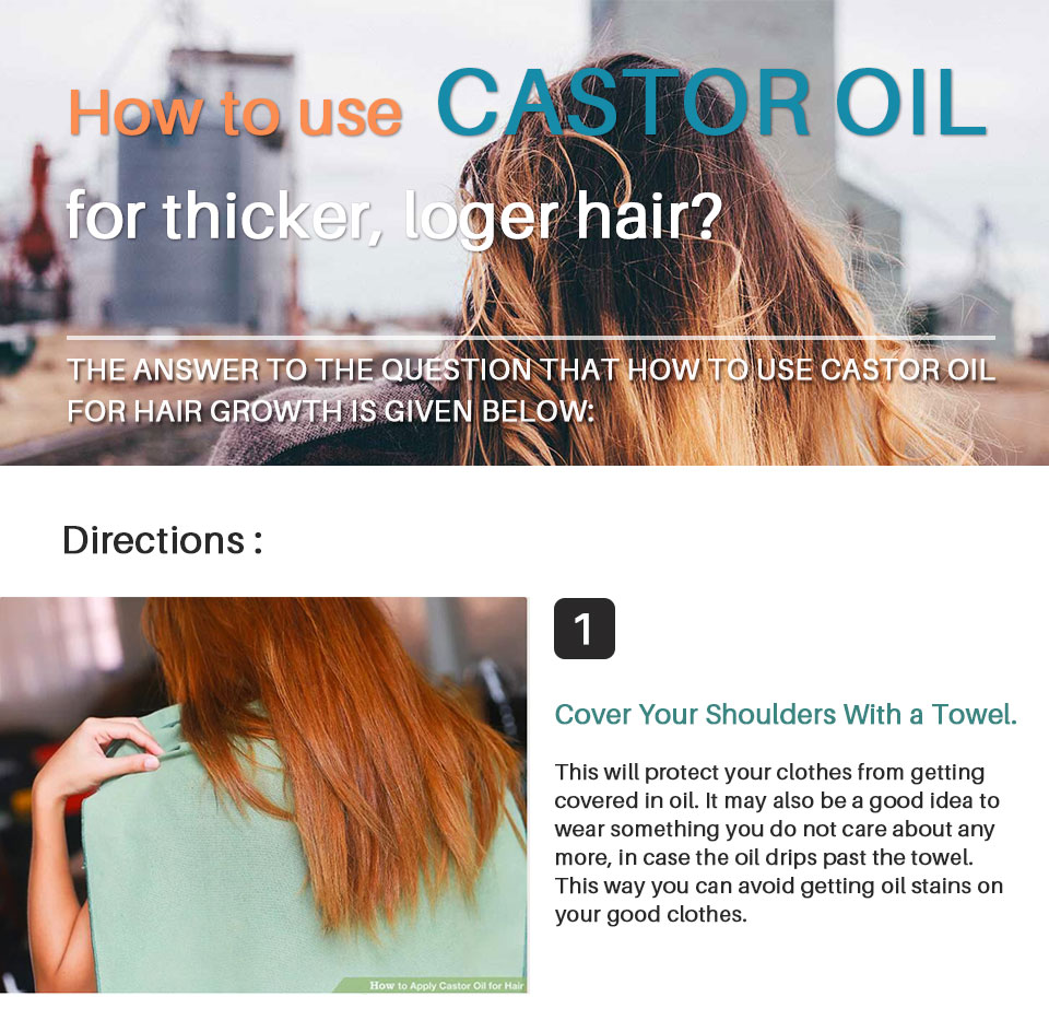 Pure Castor Seed Oil Natural Hair Growth Accelerator