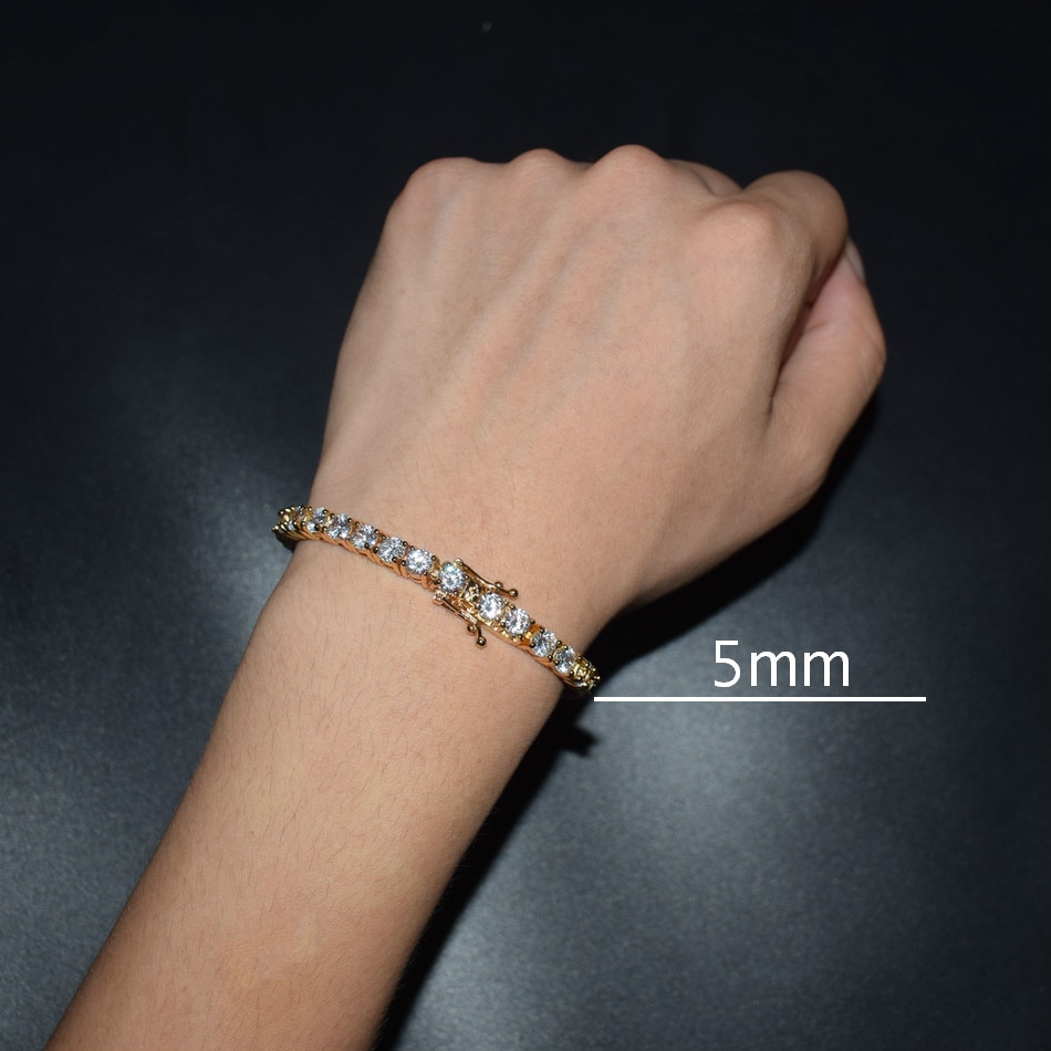 Women's Chain Crystal Bracelet