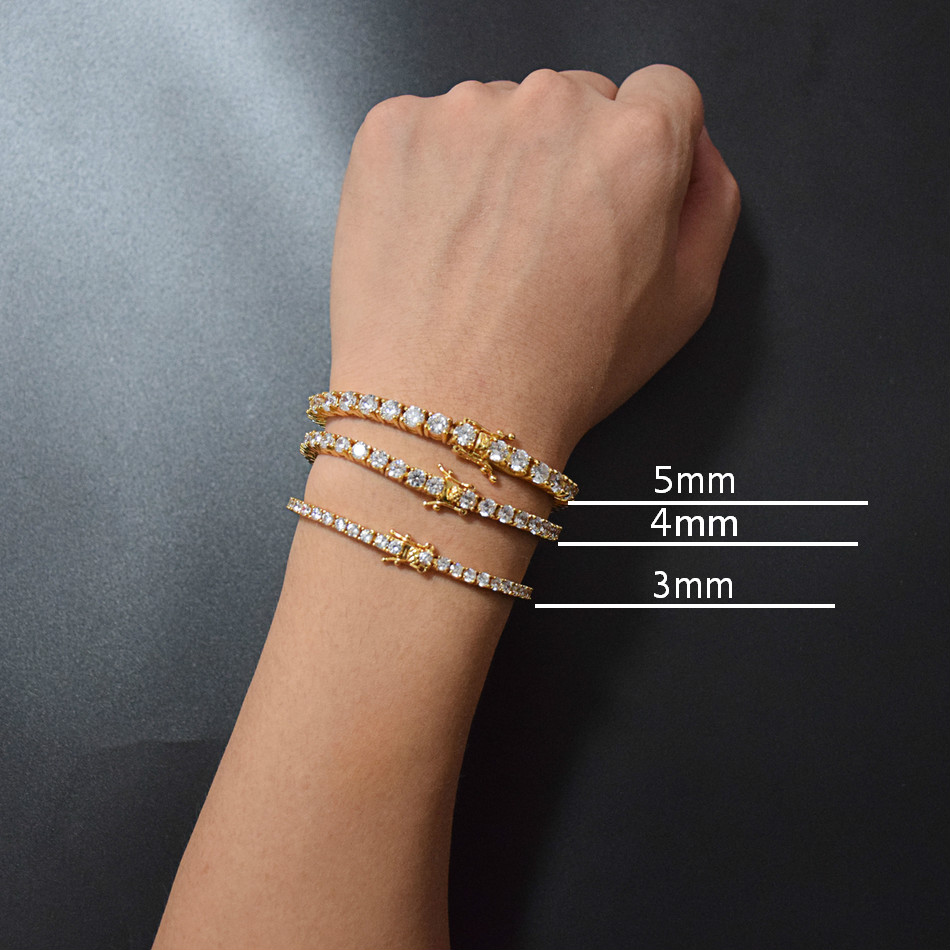 Women's Chain Crystal Bracelet