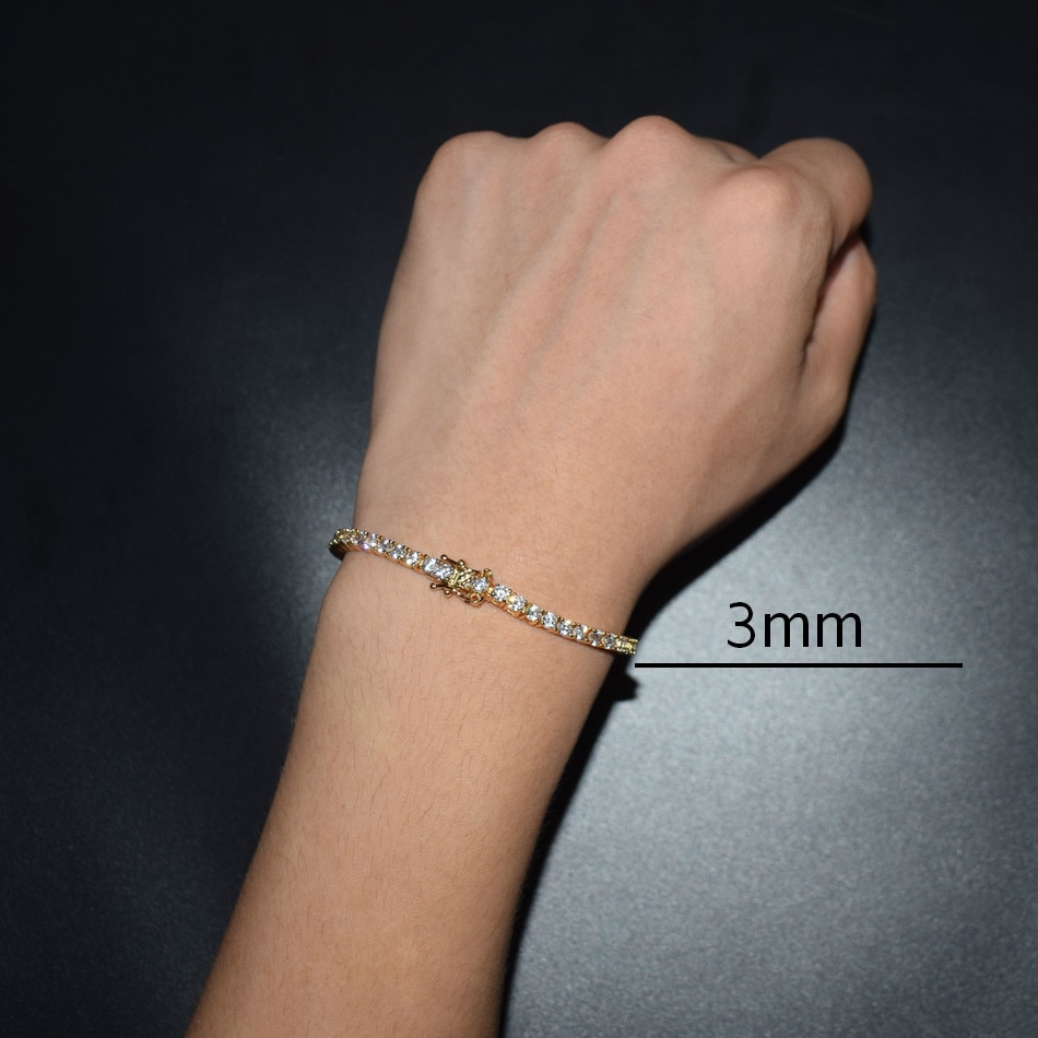 Women's Chain Crystal Bracelet