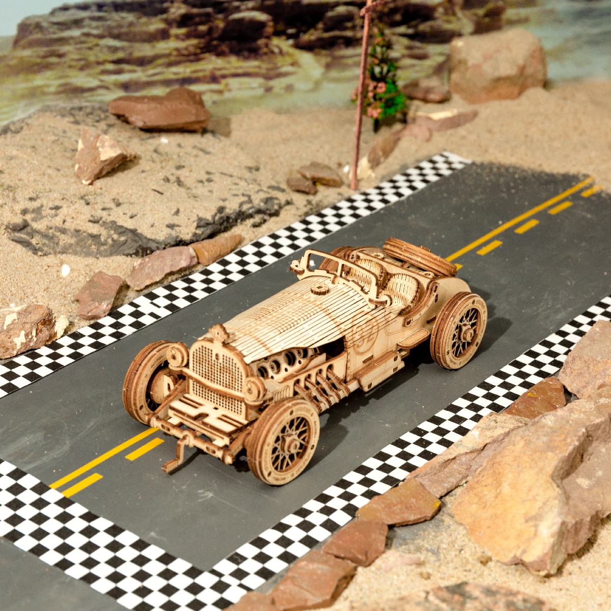 3D Wooden Vehicle Puzzle