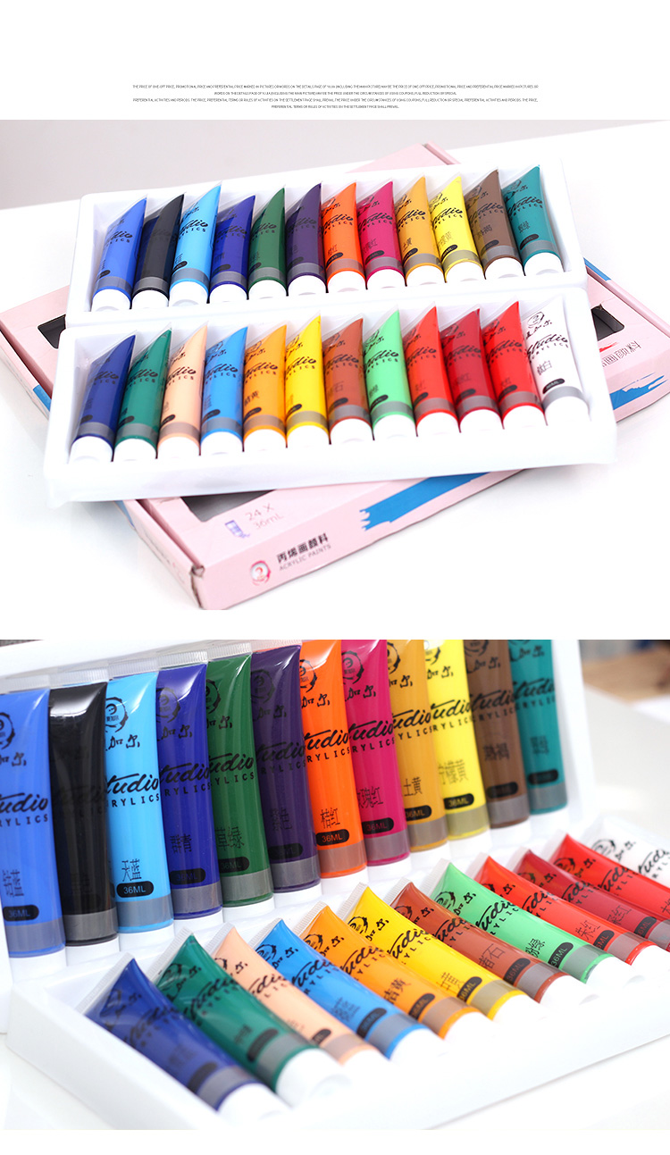 Art Acrylic Paint Set