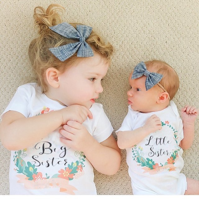 Big Sister and Little Sister Matching T-Shirts