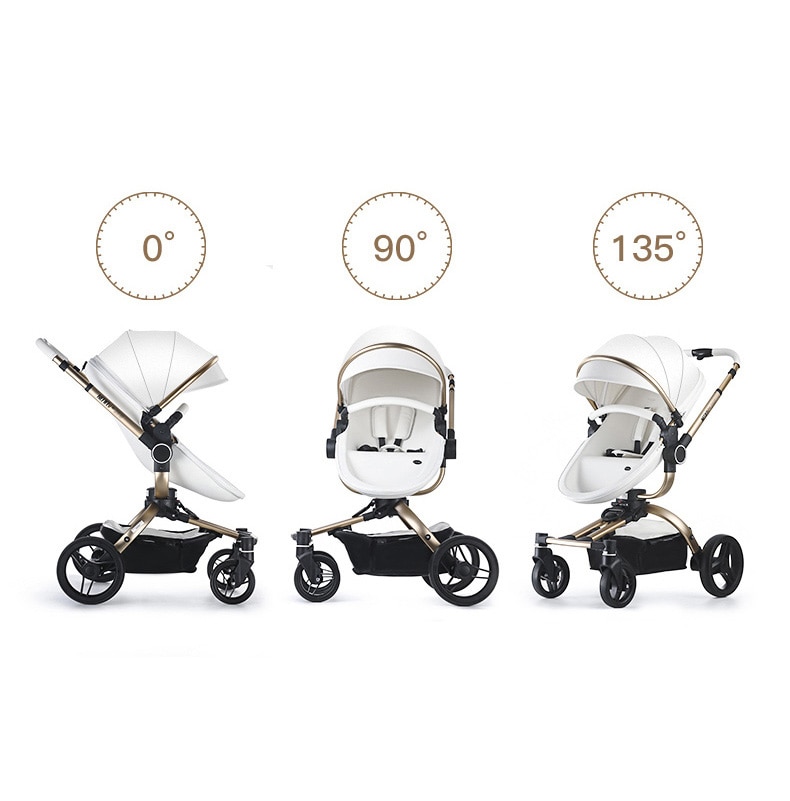 3 in 1 Oxford Baby Stroller