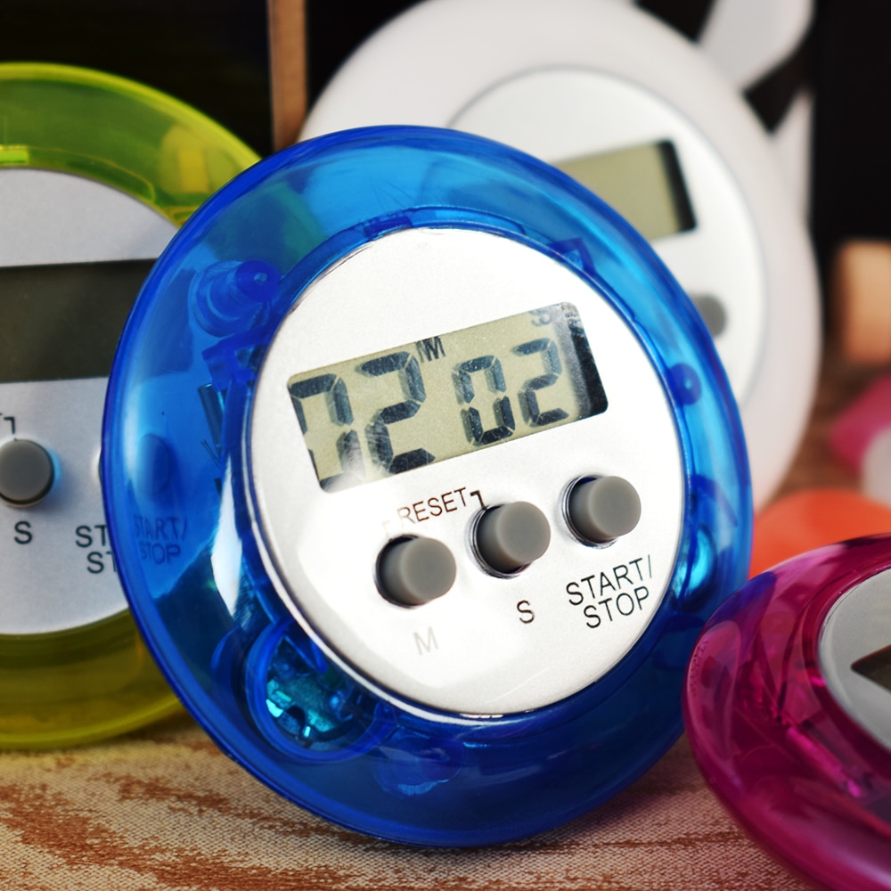 LCD Digital Round Kitchen Timer