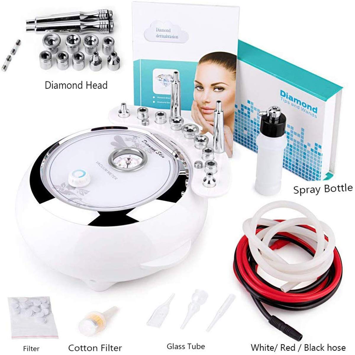 Professional Diamond Microdermabrasion Machine for Home Using