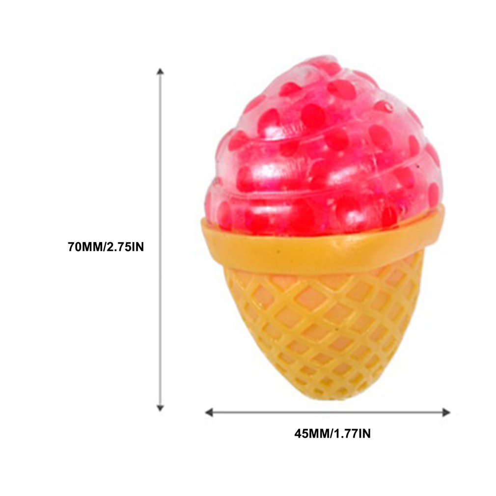 Anti-Stress Soft Silicone Ice Cream Toy