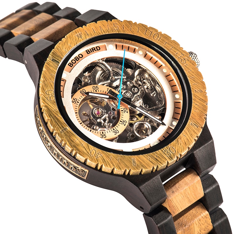 Men Luxury personalize  Wooden Wristwatch