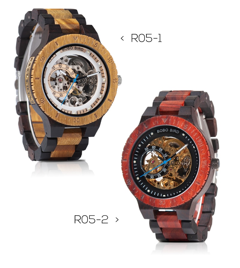 Men Luxury personalize  Wooden Wristwatch