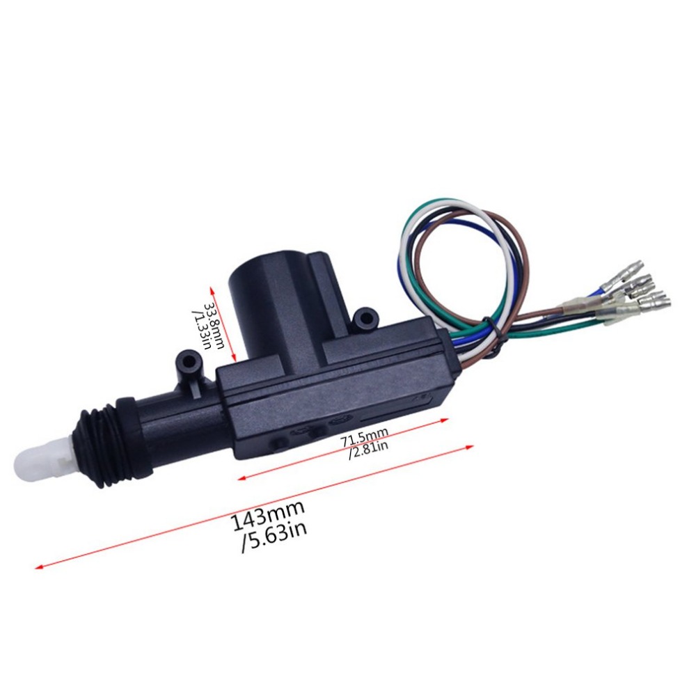 Universal Car Central Lock Solenoid Actuator