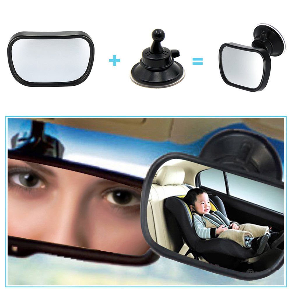 2 in 1 Safety Baby View Mirror