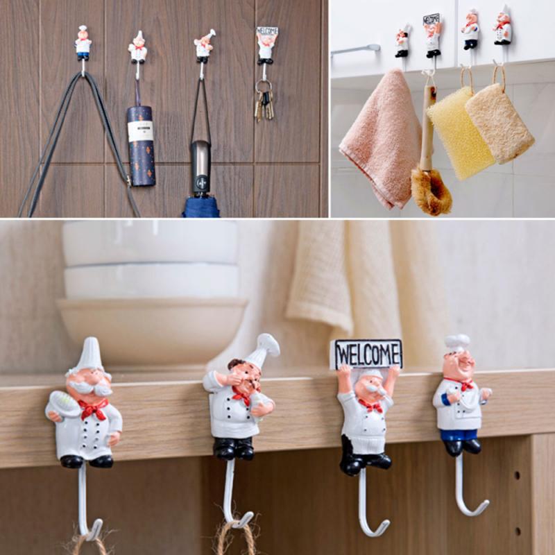 Funny Chef  Kitchen Towel Hook