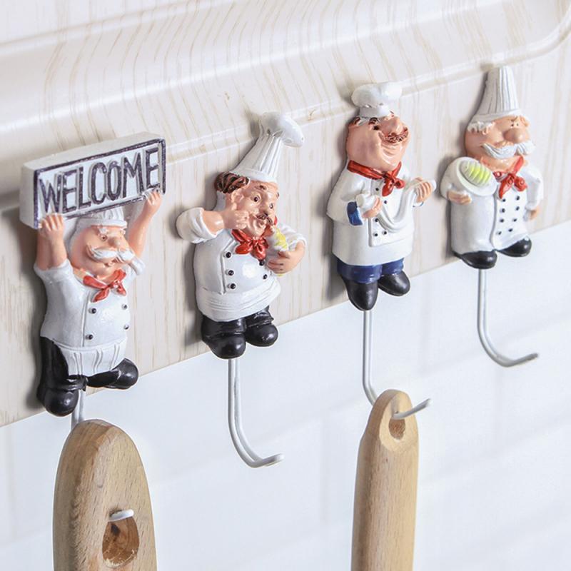 Funny Chef  Kitchen Towel Hook