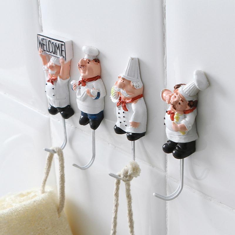 Funny Chef  Kitchen Towel Hook