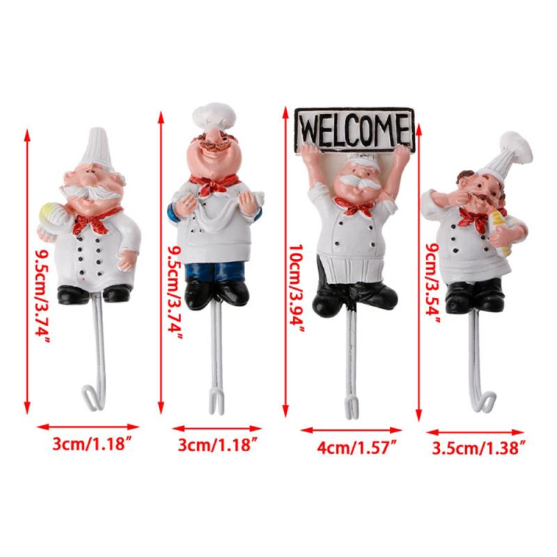 Funny Chef  Kitchen Towel Hook