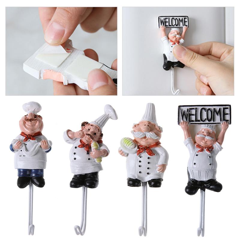 Funny Chef  Kitchen Towel Hook