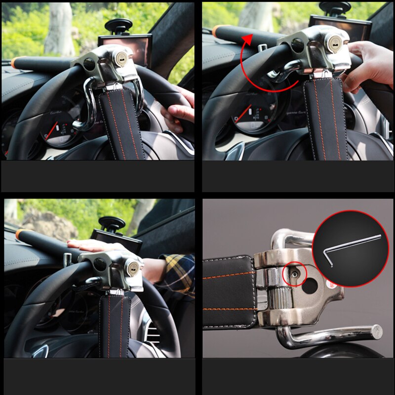 Car Anti-Theft Steering Wheel Lock