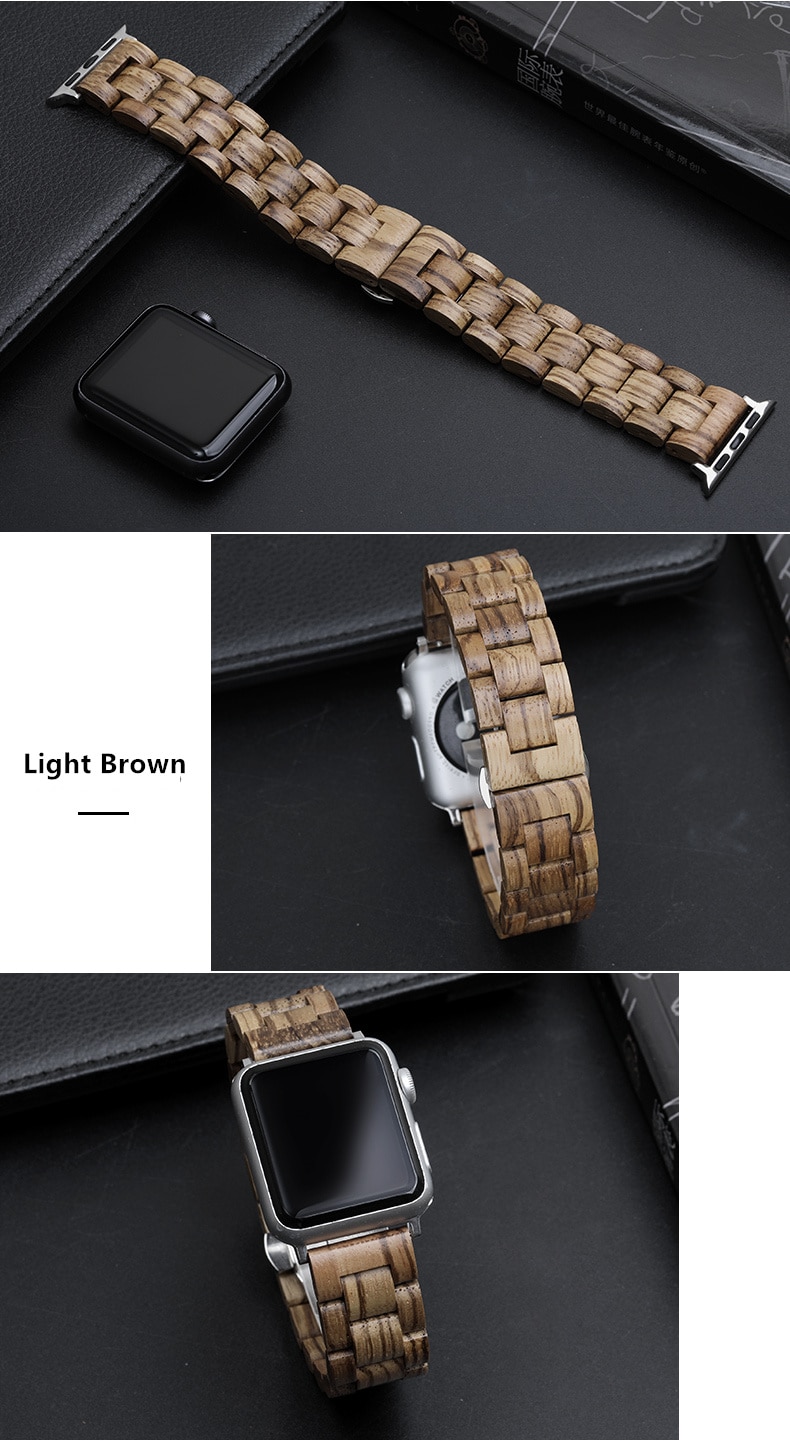 Wooden Strap for Apple Watch