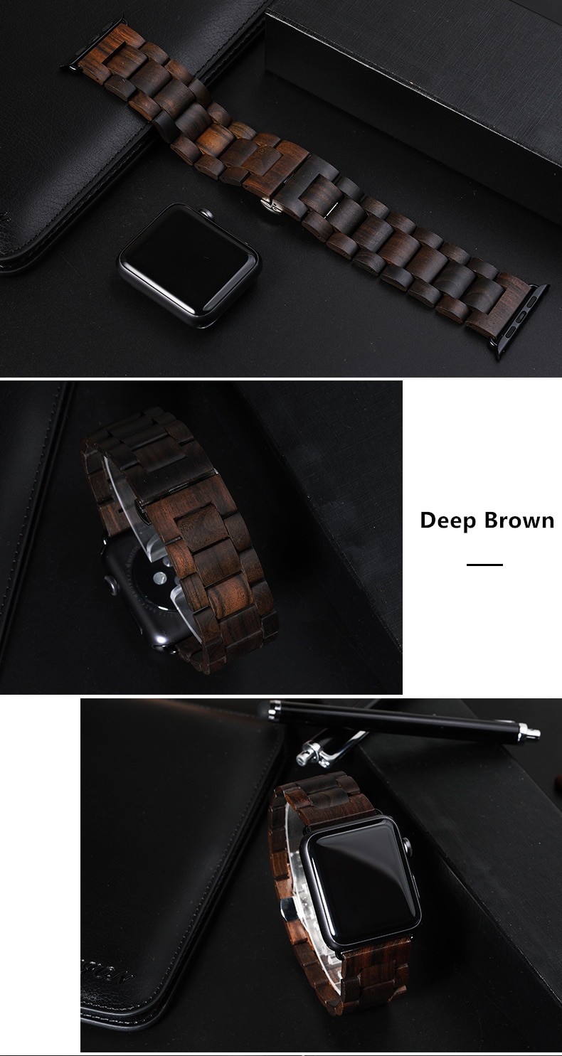 Wooden Strap for Apple Watch