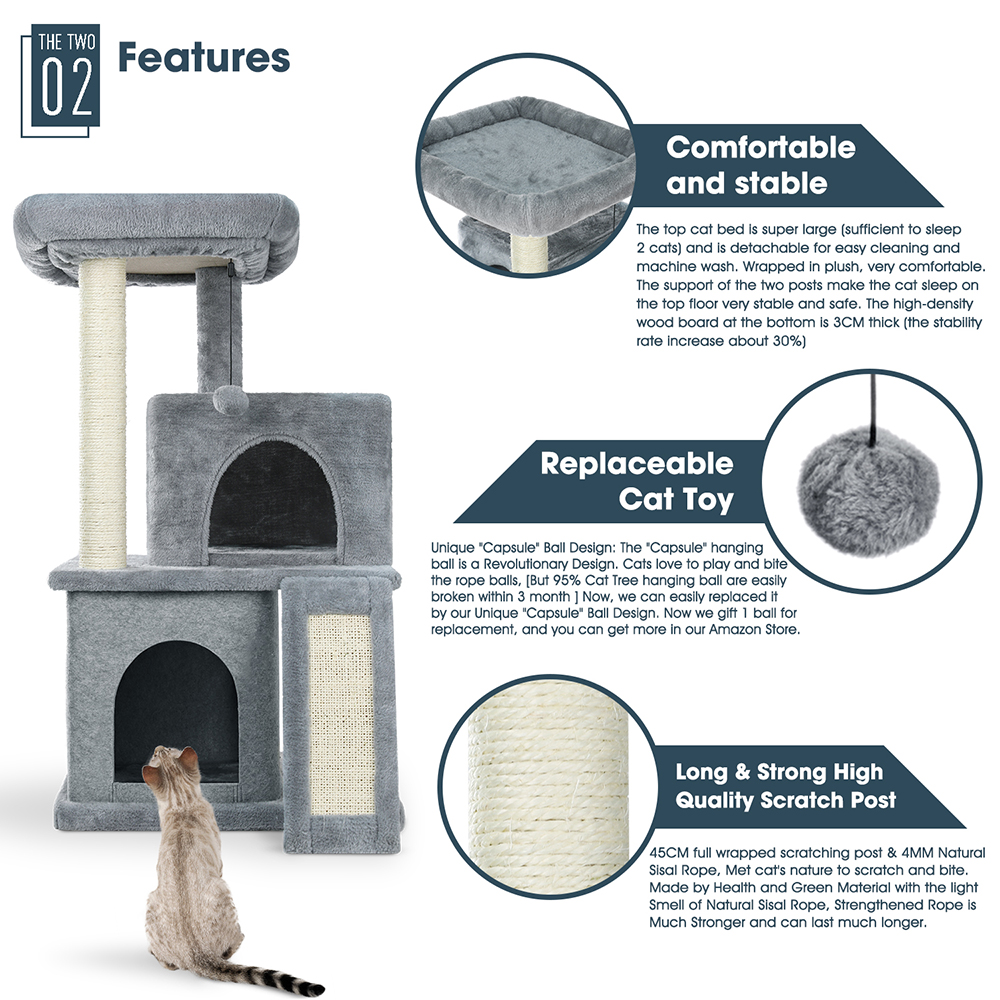 Large Four Layered Scratcher for Cats