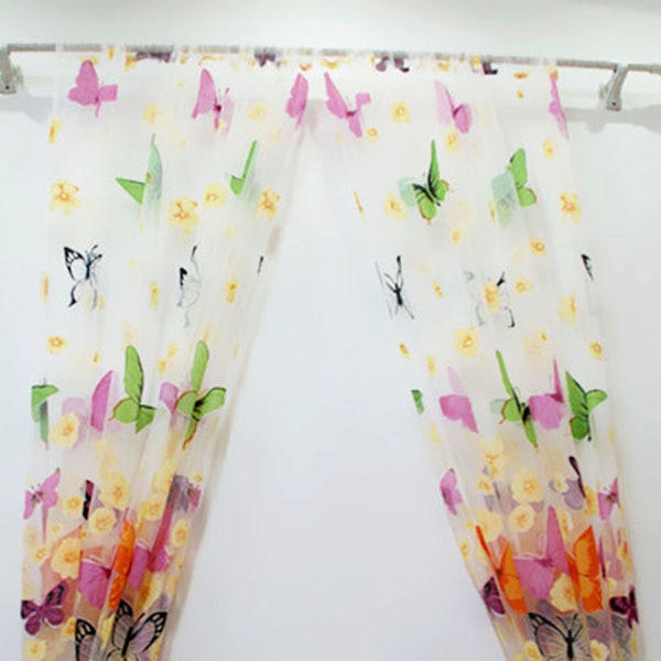 Butteflies Print Tulle