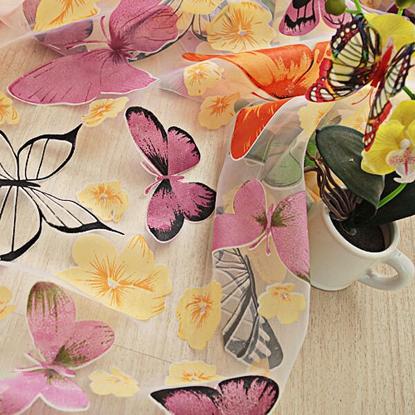 Butteflies Print Tulle