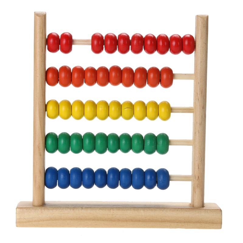 Cute Small Wood Educational Abacus