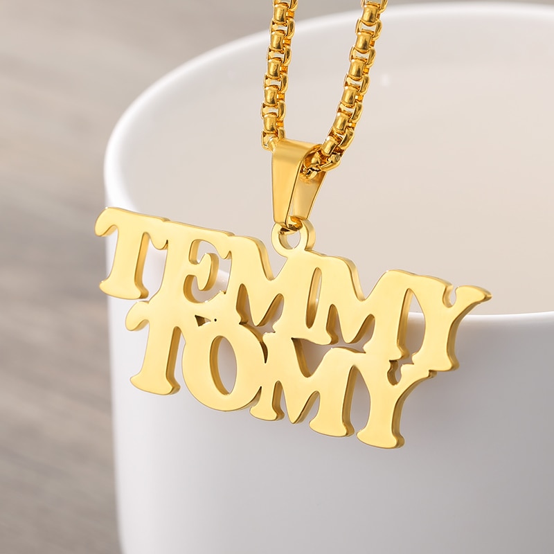 Custom Name Pendant Necklace