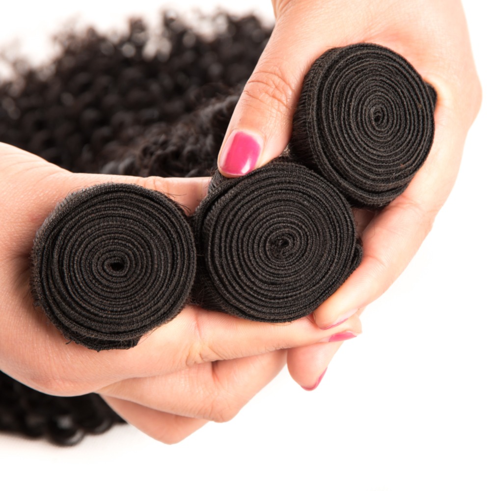 Mongolian Kinky Curly Hair Bundles