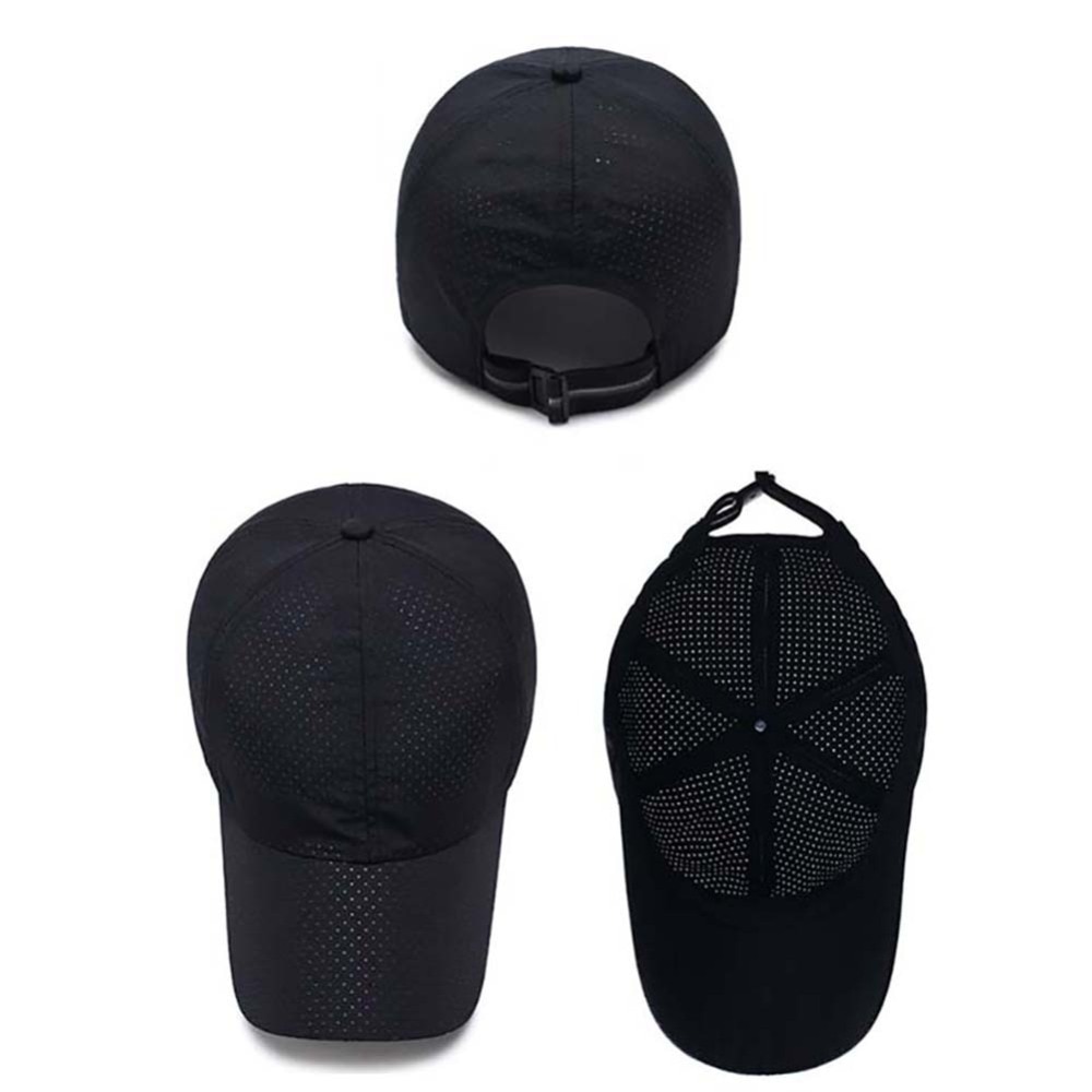 Thin Mesh Decorated Golf Hat