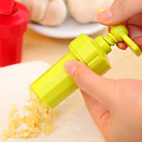 Handy Manual Eco-Friendly Plastic Garlic Press