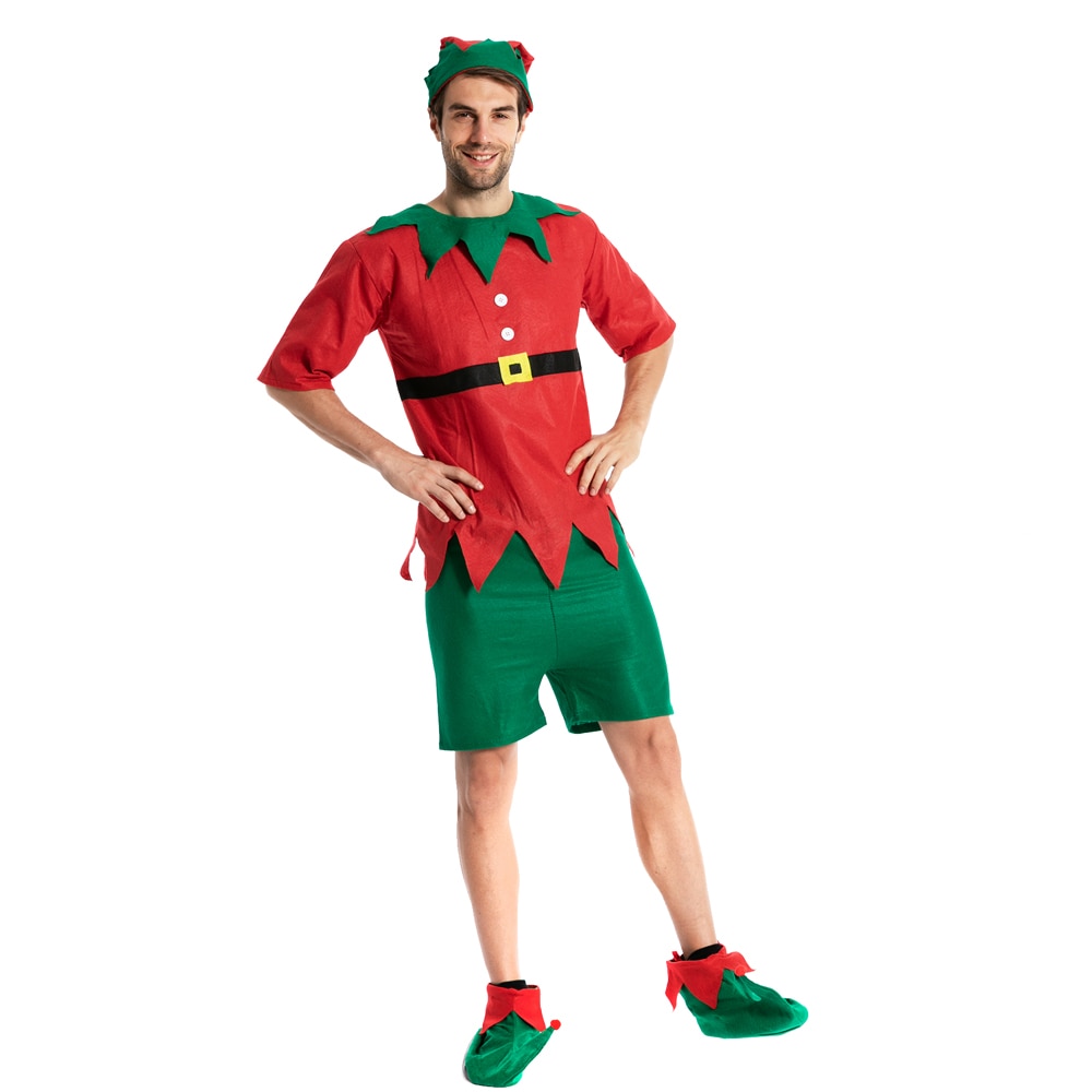 Men's Christmas Elf Costume