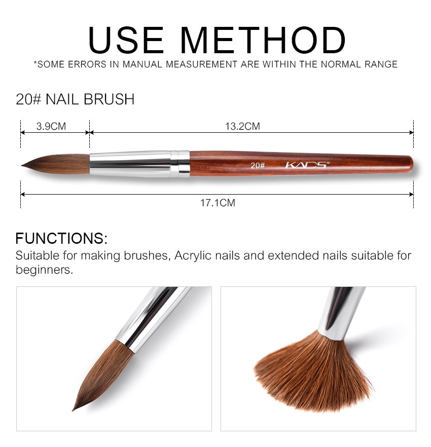 Professional Red Wood Brush