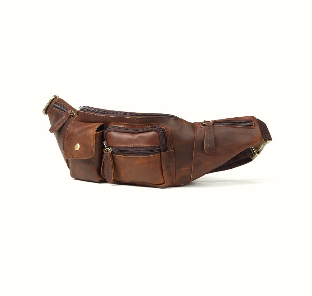 Men's Genuine Leather Waist Bag