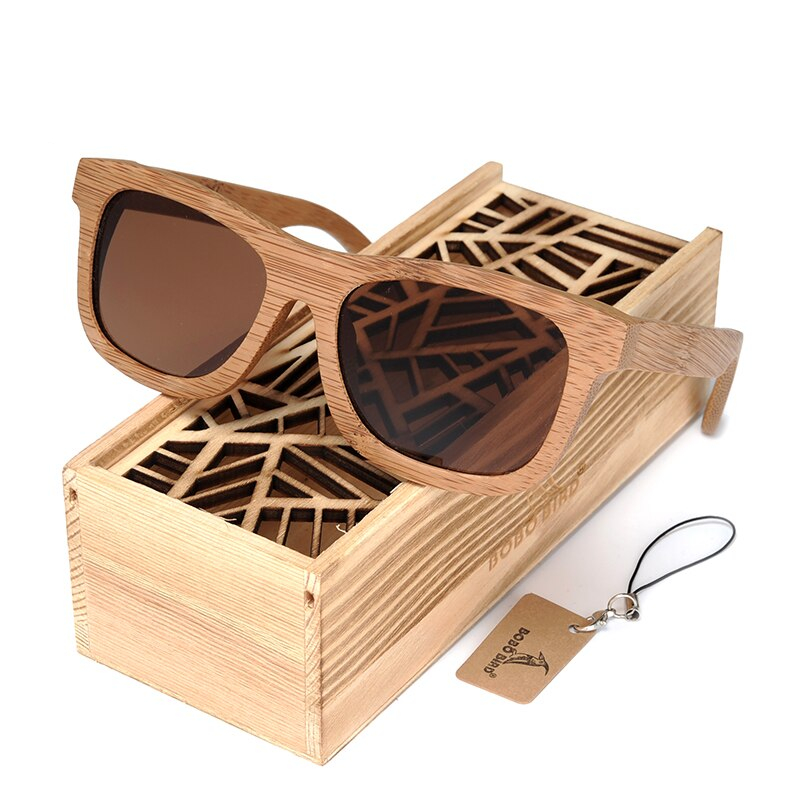 Women's Polarized Bamboo Sunglasses