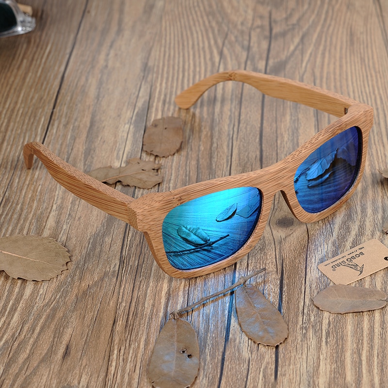 Women's Polarized Bamboo Sunglasses