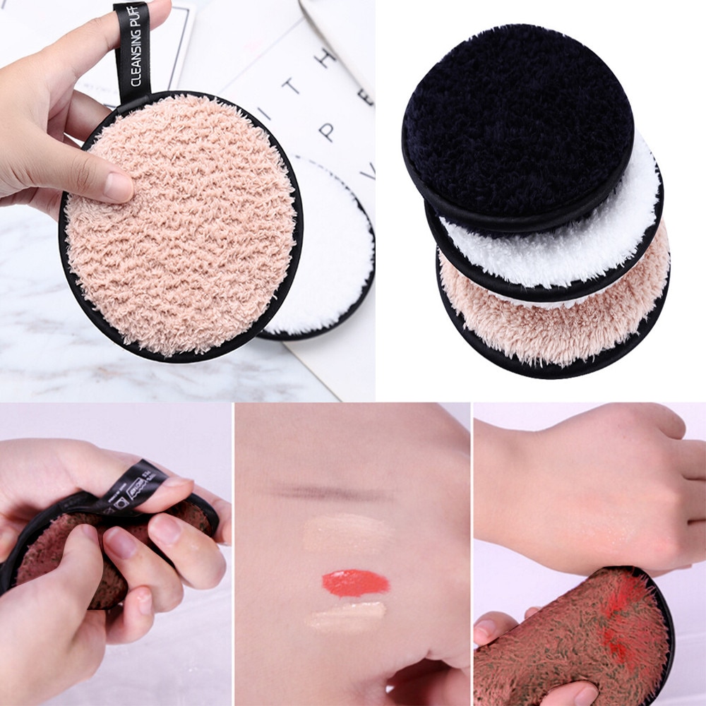 Makeup Remover Skin Cleanser Microfiber Pad