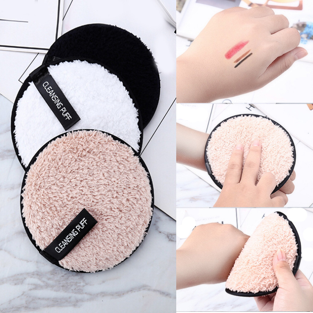 Makeup Remover Skin Cleanser Microfiber Pad