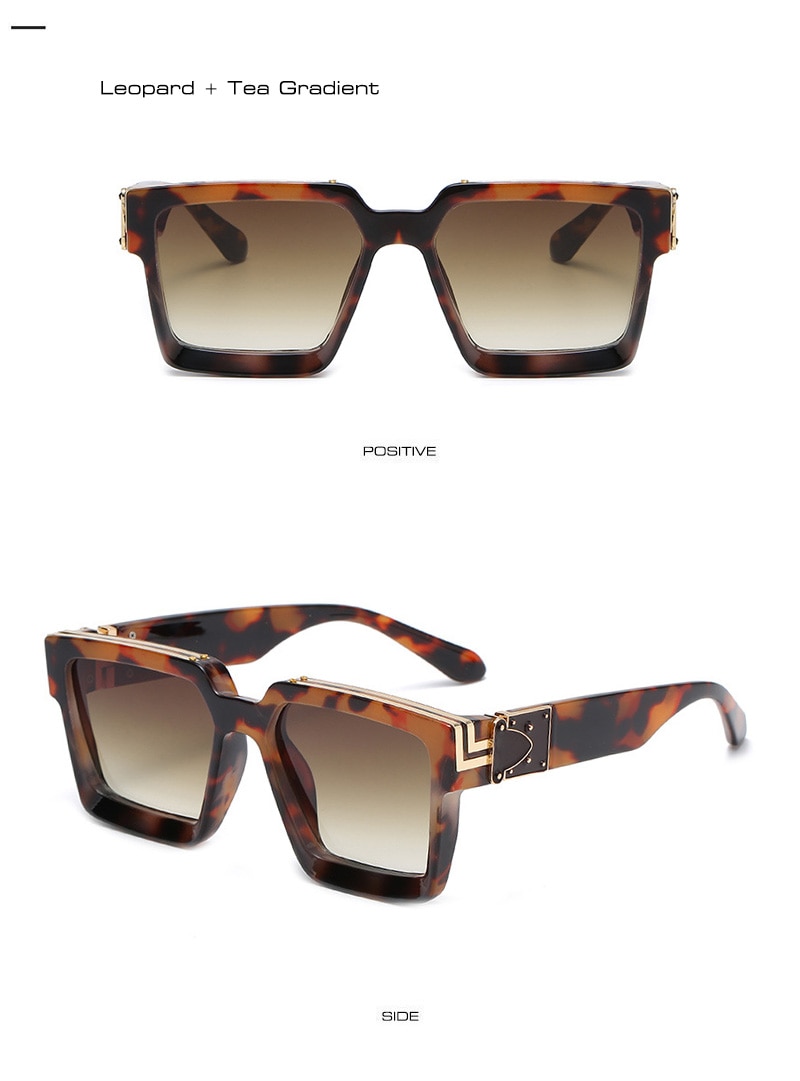 Geometric Design Sunglasses