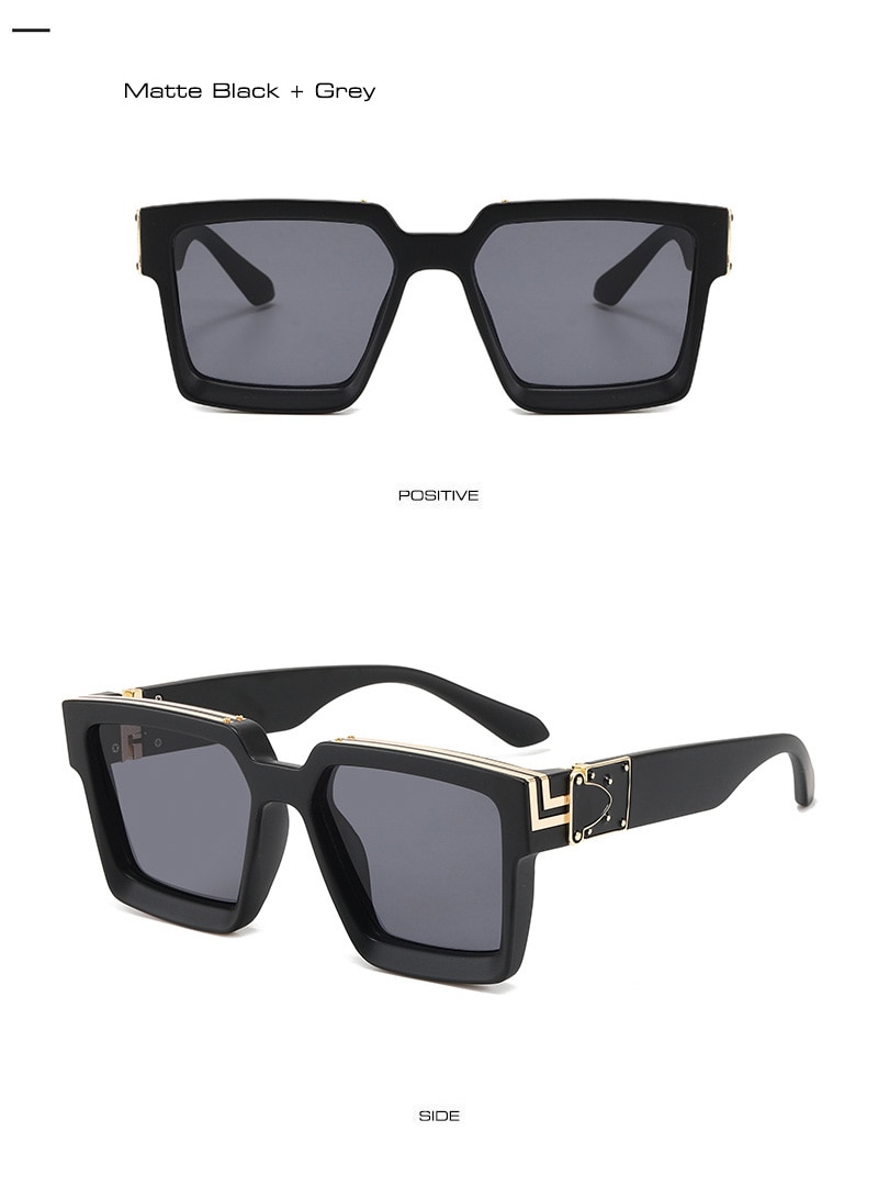 Geometric Design Sunglasses