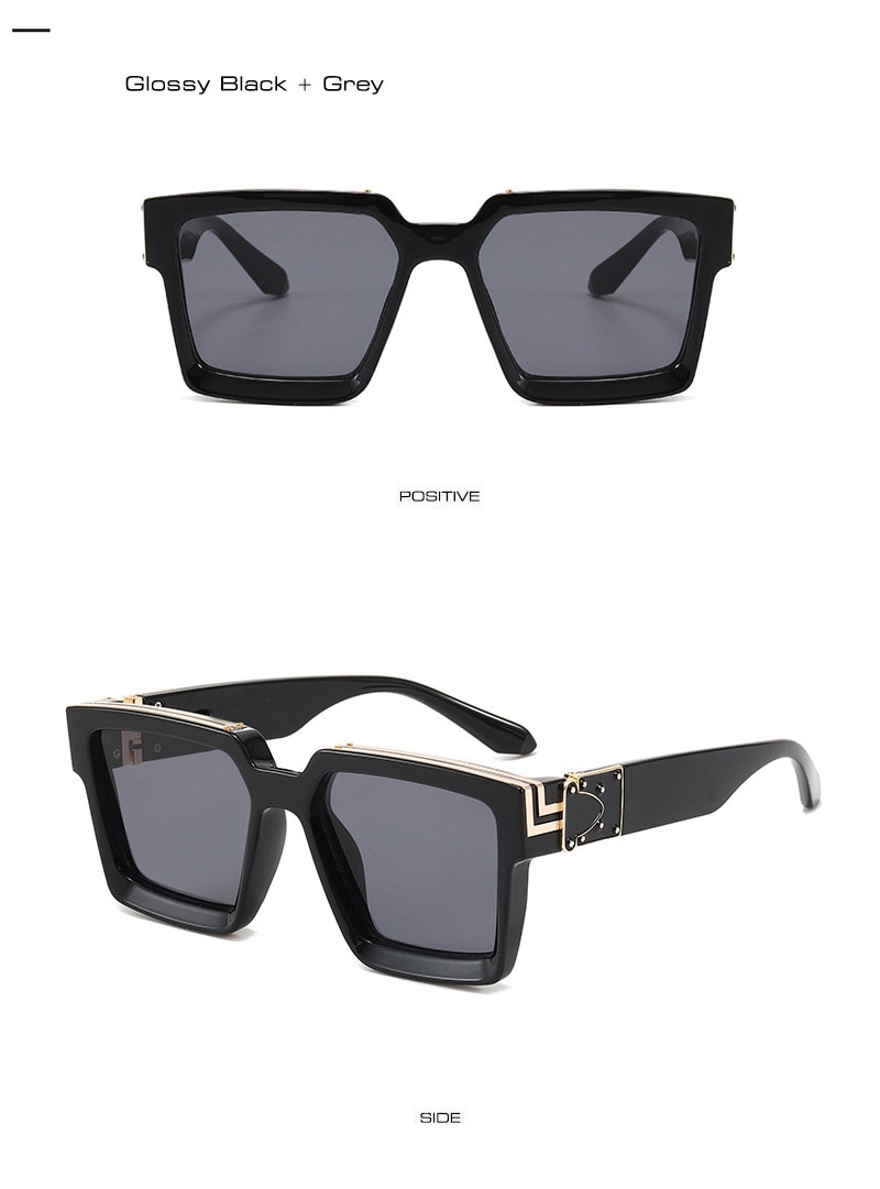 Geometric Design Sunglasses