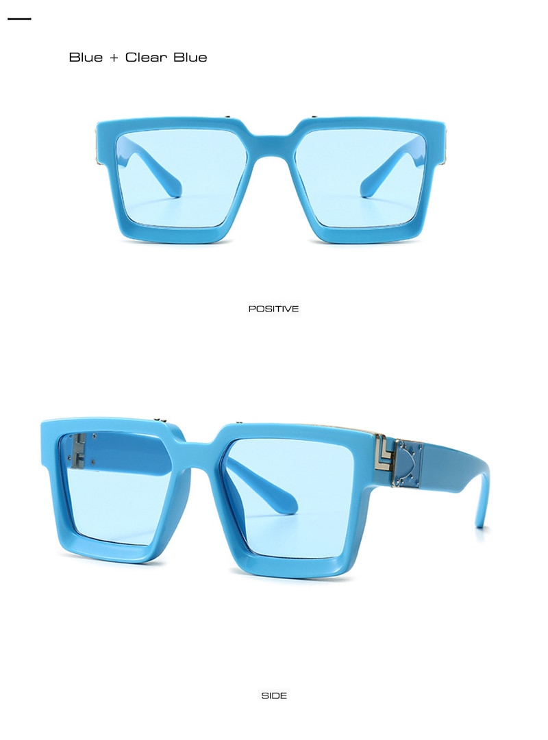 Geometric Design Sunglasses